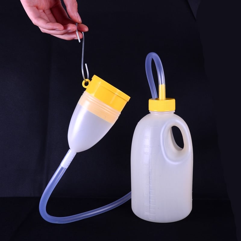 1700ml elderly patient bed Male Urinal chamber pot urinary catheter ...