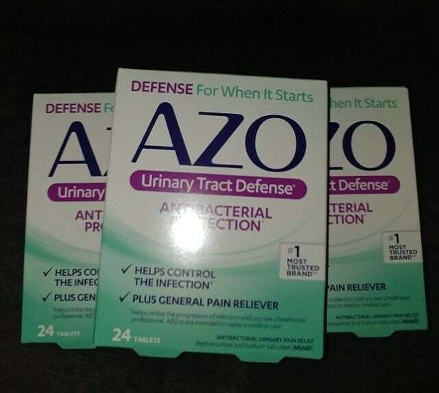3 AZO Urinary Tract Defense Tablets, Antibacterial ...