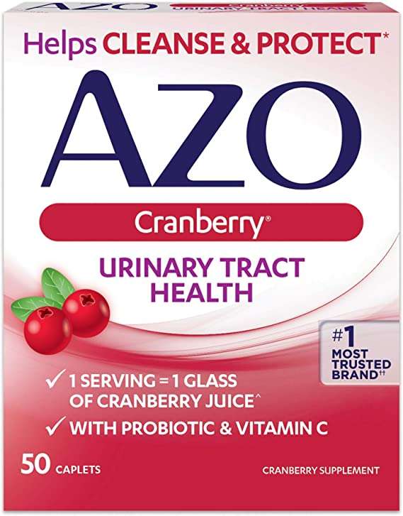 Amazon.com: Azo Cranberry Urinary Tract Health Dietary Supplement ...