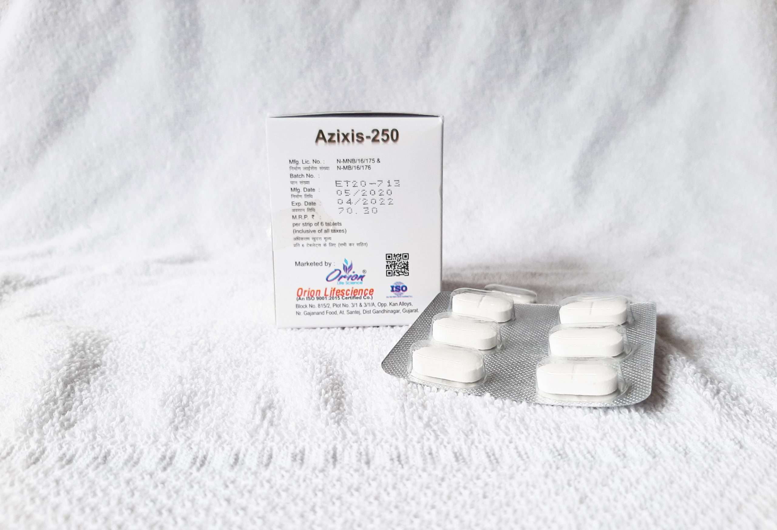 Azithromycin 250 mg Allopathic Tablets