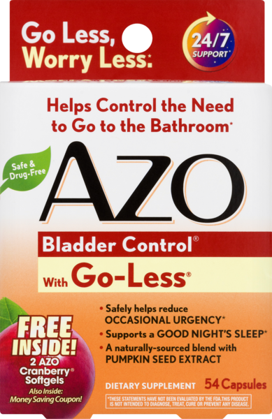 AZO Bladder Control With Go