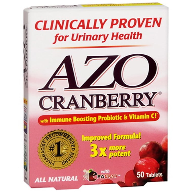 Azo Cranberry Supplement Tablets For A Healthy Urinary Tract