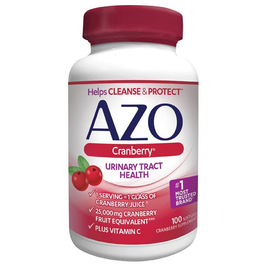 AZO Cranberry Urinary Tract Health Dietary Supplement Softgels