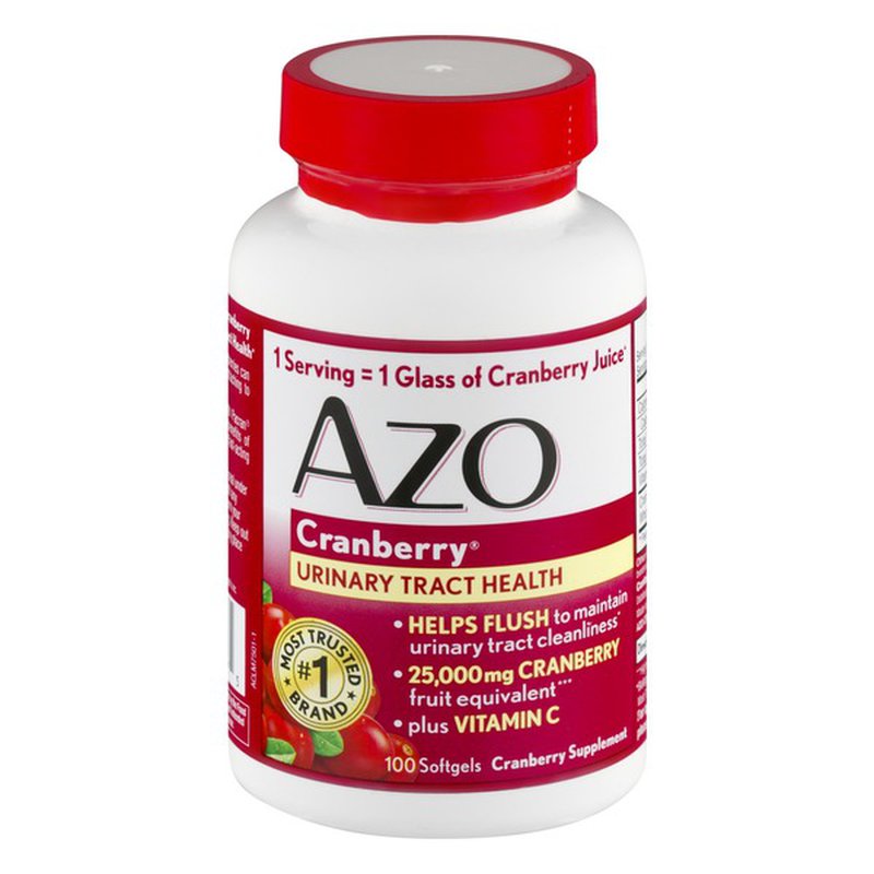 Azo Cranberry, Urinary Tract Health Supplement (100 ct) from CVS ...