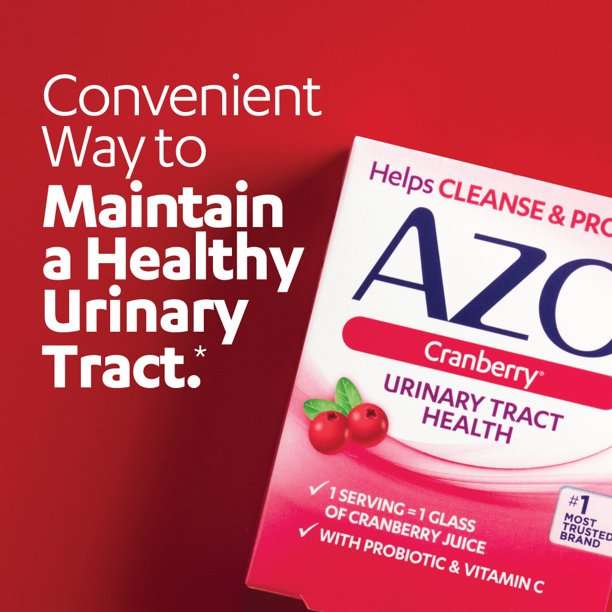 AZO Cranberry Urinary Tract Health Supplement 50 Caplets