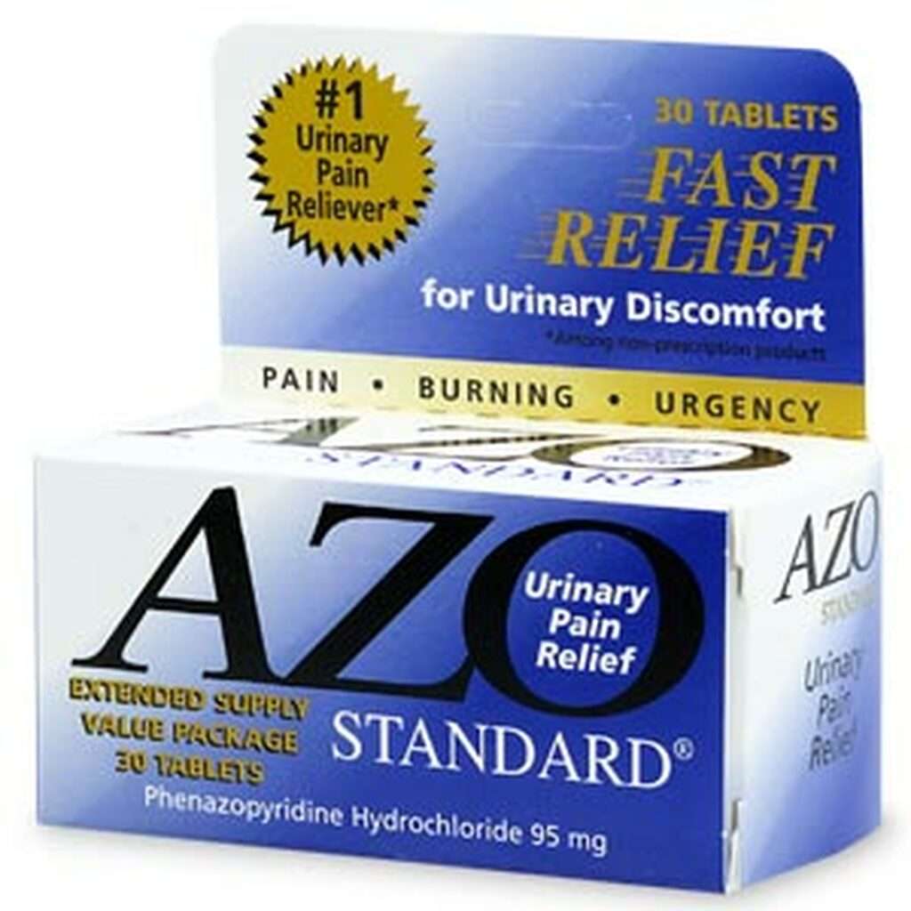 AZO Standard Urinary Pain Relief Tablets 30 ea