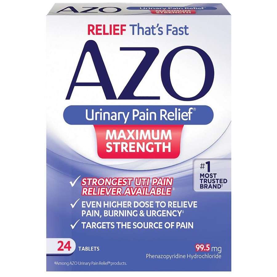 AZO Standard Urinary Pain Relief Tablets