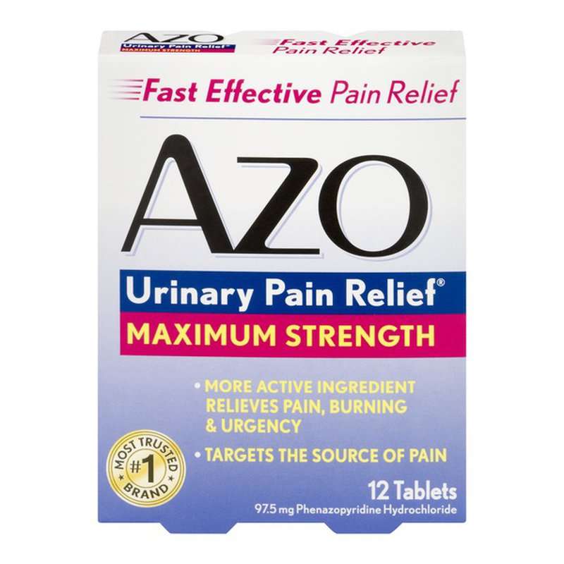 Azo Urinary Pain Relief Max Strength (12 ct) from Safeway