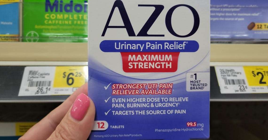 AZO Urinary Pain Relief Tablets, $0.75 Moneymaker at Dollar General ...