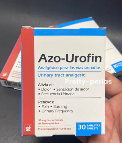 Azo Urofin UTI Urinary Tract Infection Relief Pain Burning Pills 30 ...