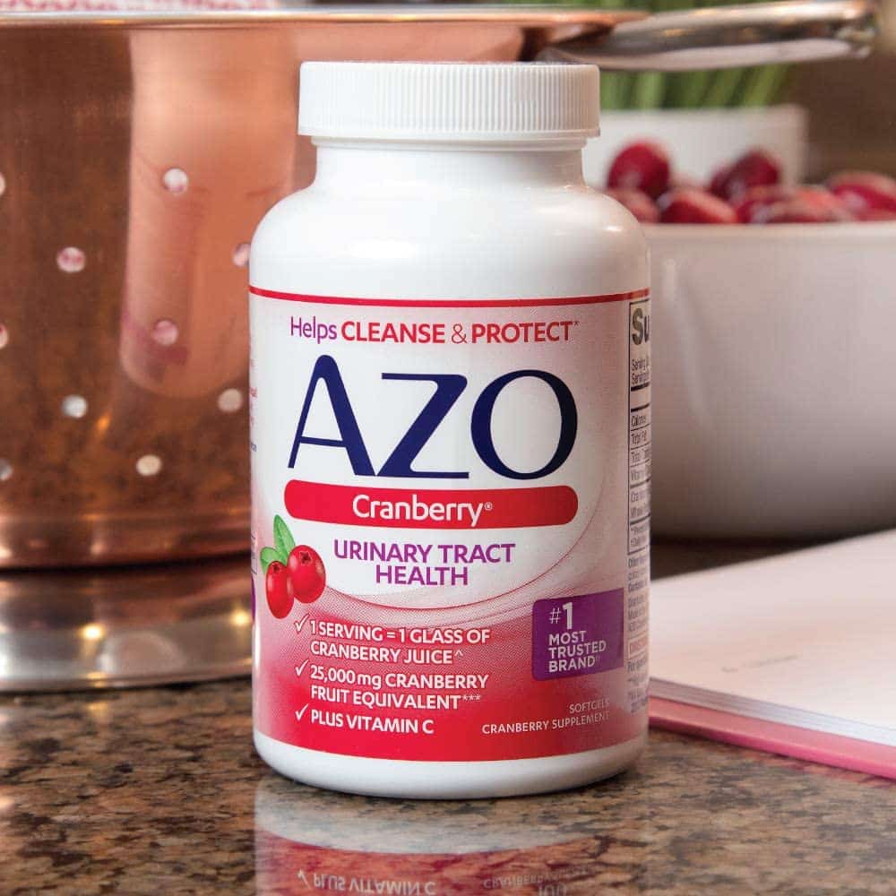 Buy AZO Cranberry Urinary Tract Health Dietary Supplement, 1 Serving ...