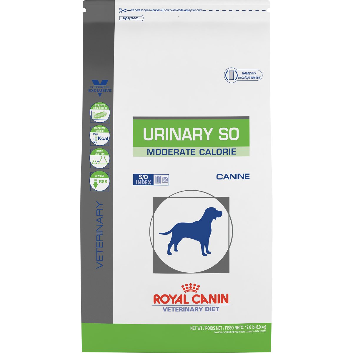 Canine Urinary SO Moderate Calorie Dry Dog Food