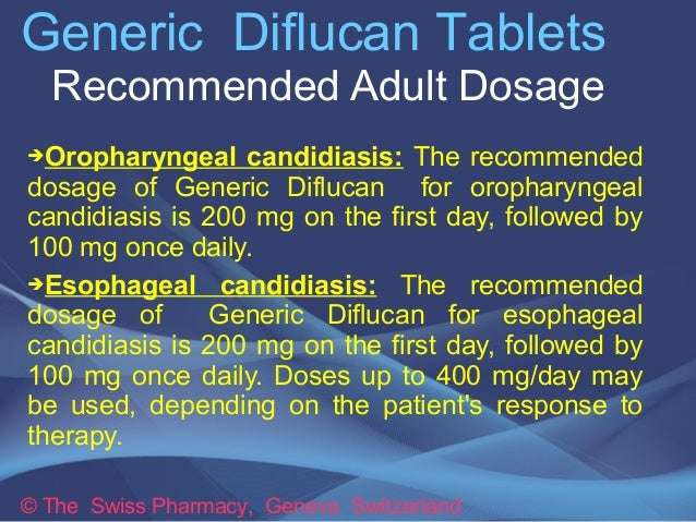 Diflucan 200 mg dosage for yeast infection