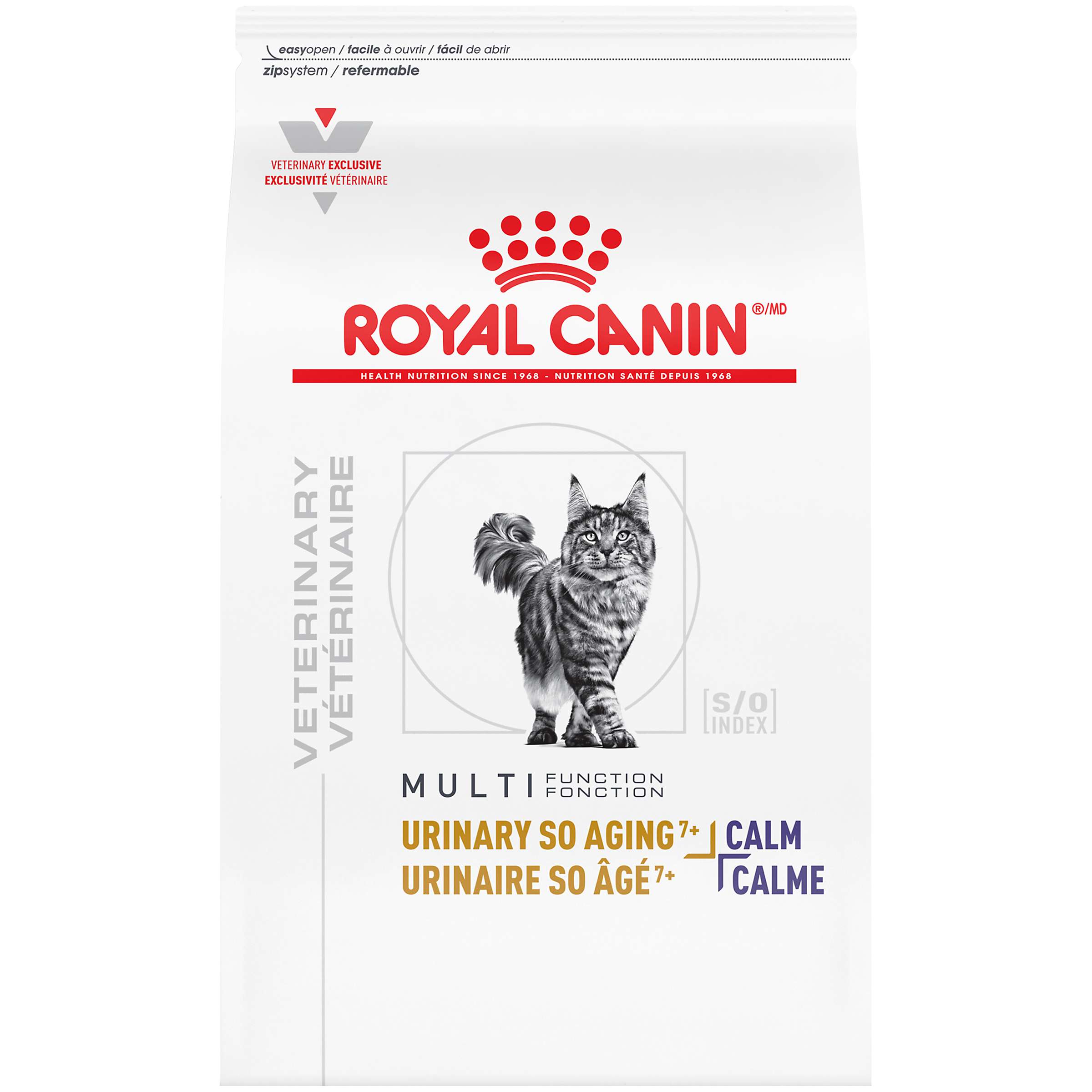 Feline Urinary SO® Aging7+ + Calm Dry Cat Food
