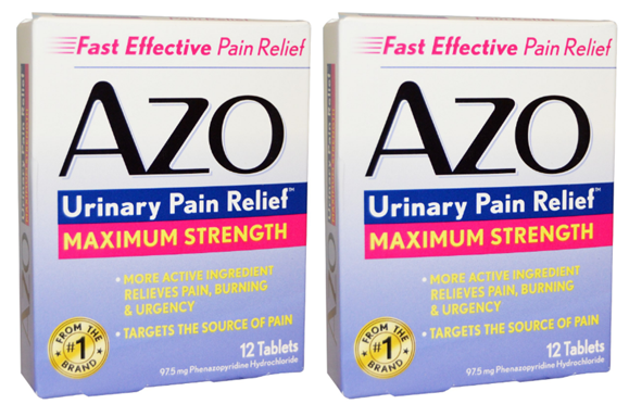 FREE AZO Urinary Pain Relief Maximum Strength