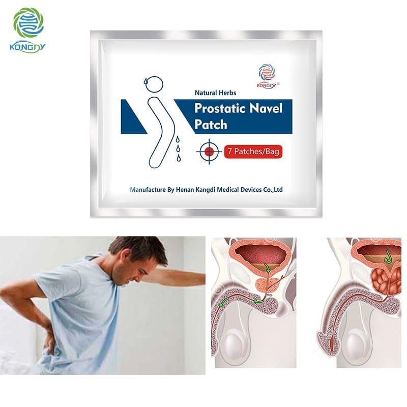 KONGDY Prostatic Navel Patch Natural Relieve Urinary Urgency Plaster 14 ...