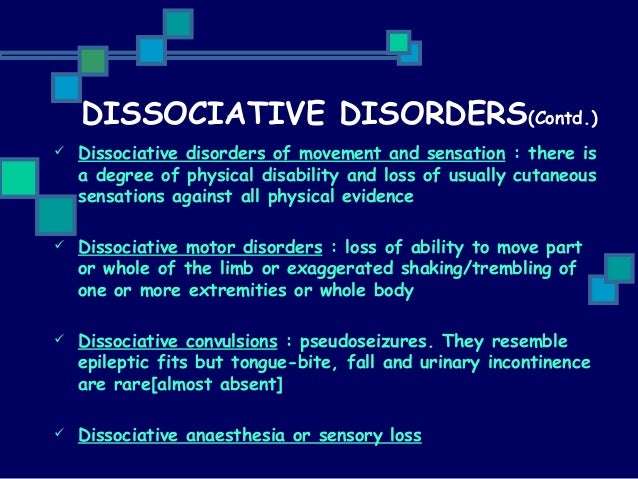 Management of dissociate disorders prof. fareed minhas