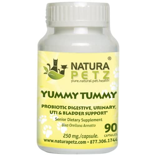 Natura Petz Yummy Tummy Probiotic Digestive, Urinary, Urinary Tract ...