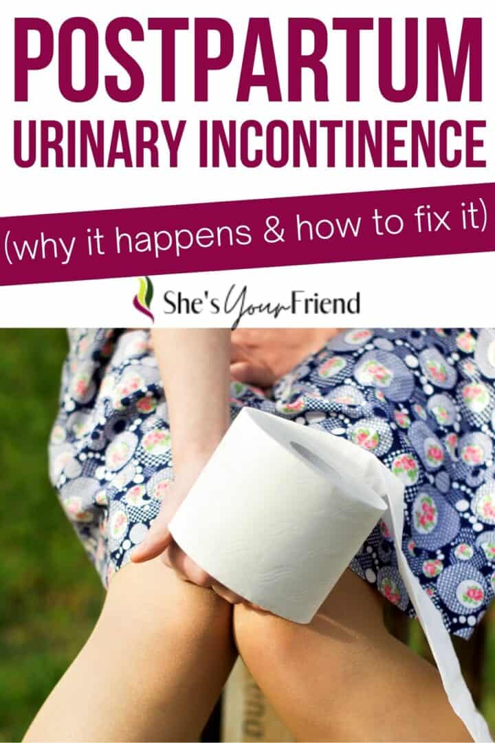 Postpartum Urine Leakage ( how to fix it)