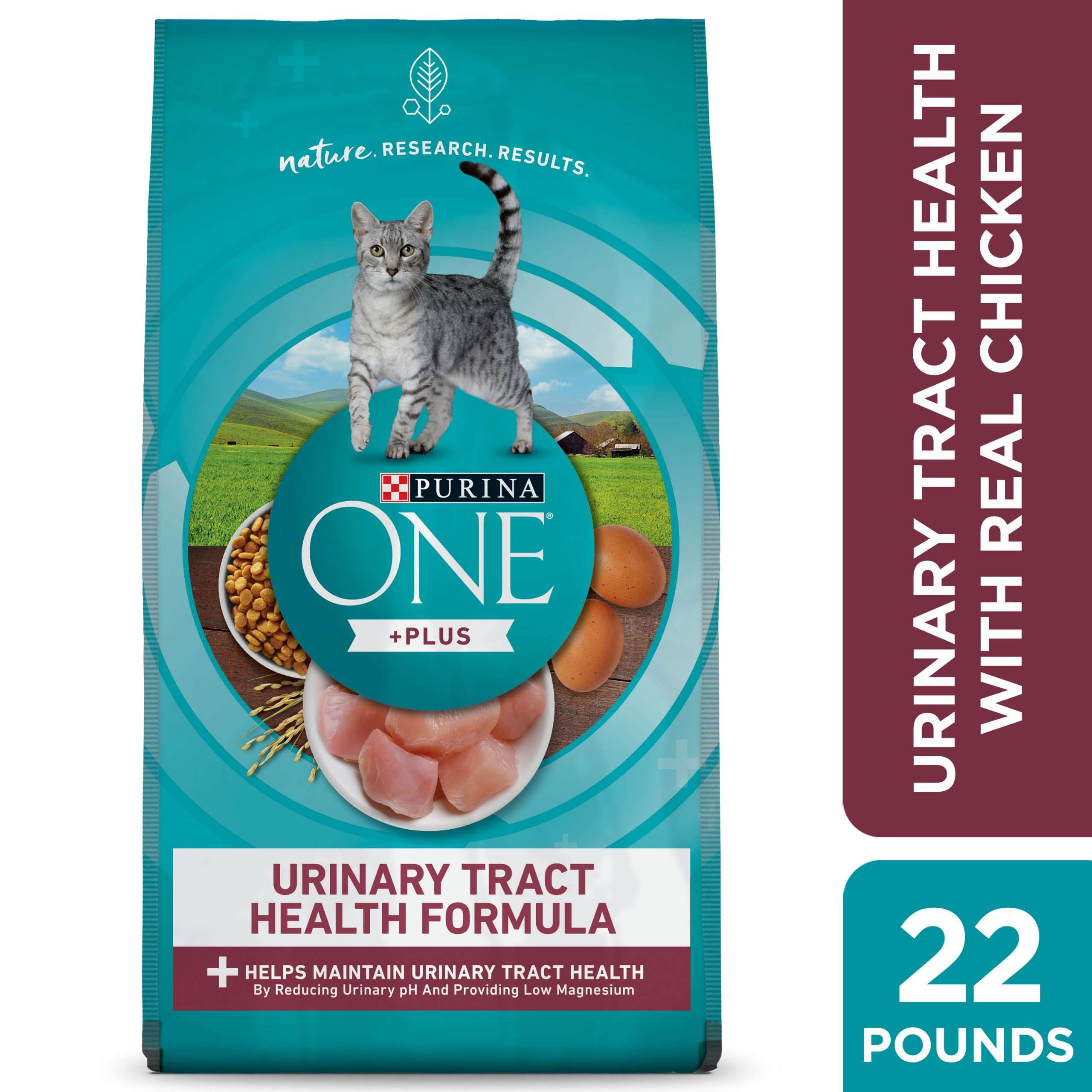 Purina ONE High Protein Dry Cat Food, +Plus Urinary Tract ...