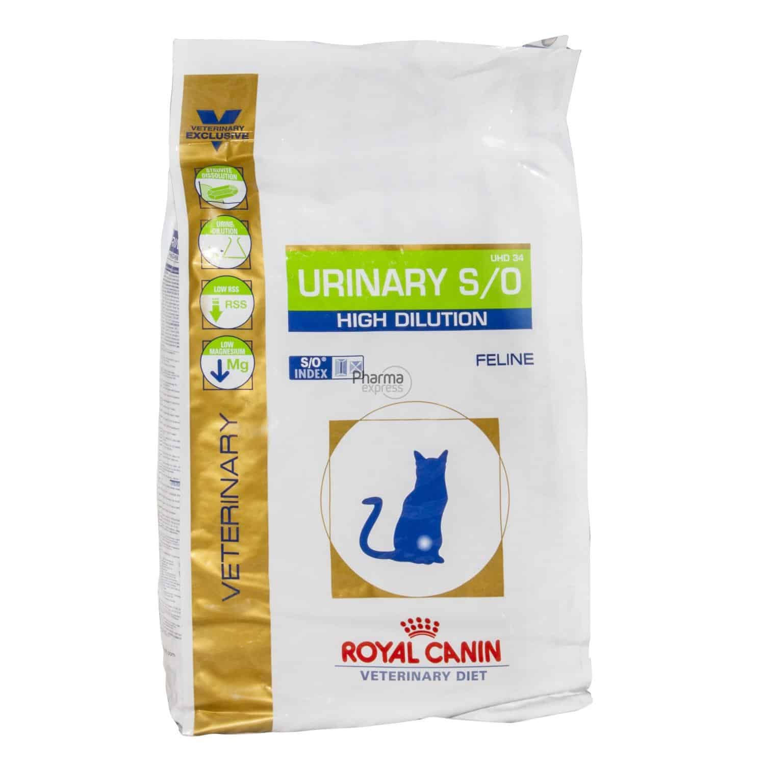 Royal Canin Veterinary Diet Feline Urinary S/O High Dilution Chat 7 kg