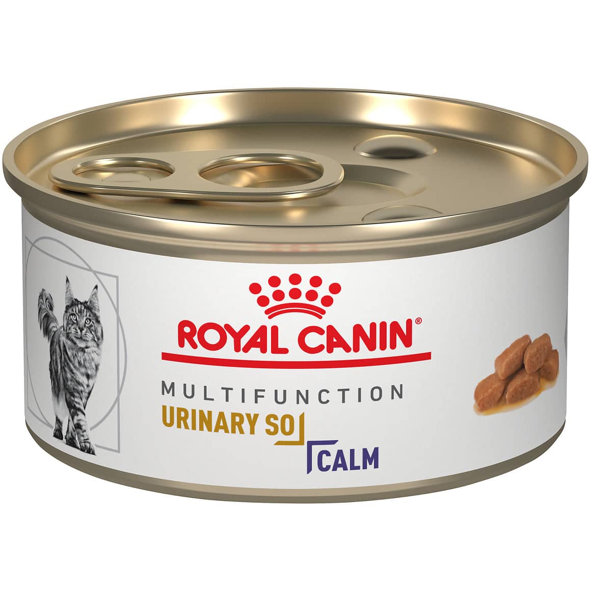 Royal Canin Veterinary Diet Urinary SO + Calm Thin Slices in Gravy Can ...