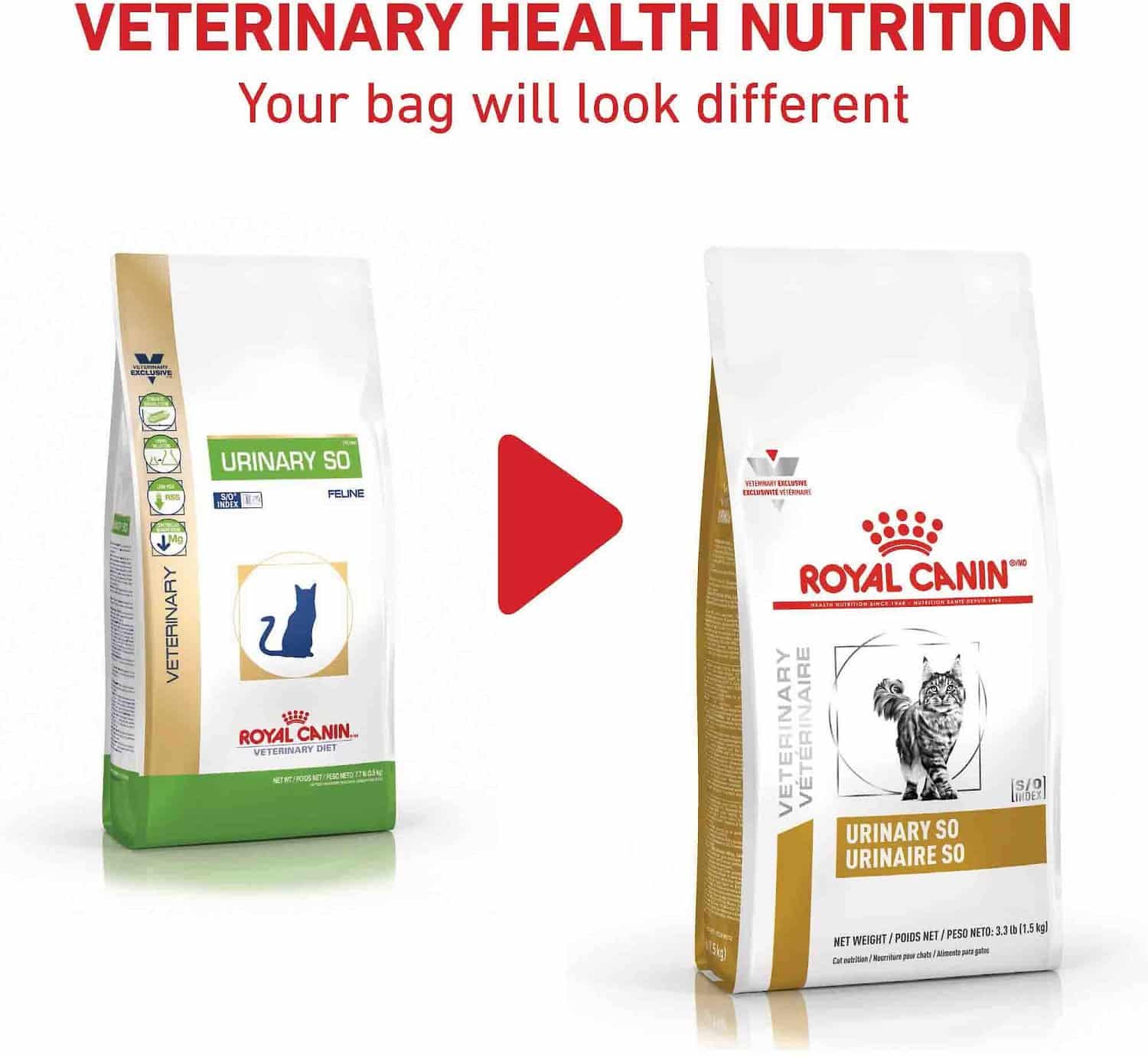 Royal Canin Veterinary Diet Urinary SO Dry Cat Food, 7.7