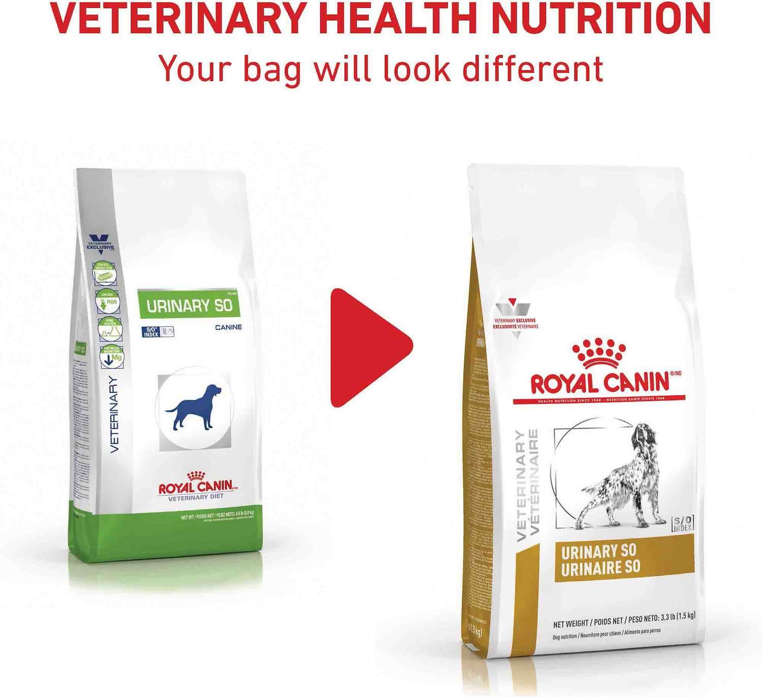 Royal Canin Veterinary Diet Urinary SO Dry Dog Food, 6.6 ...