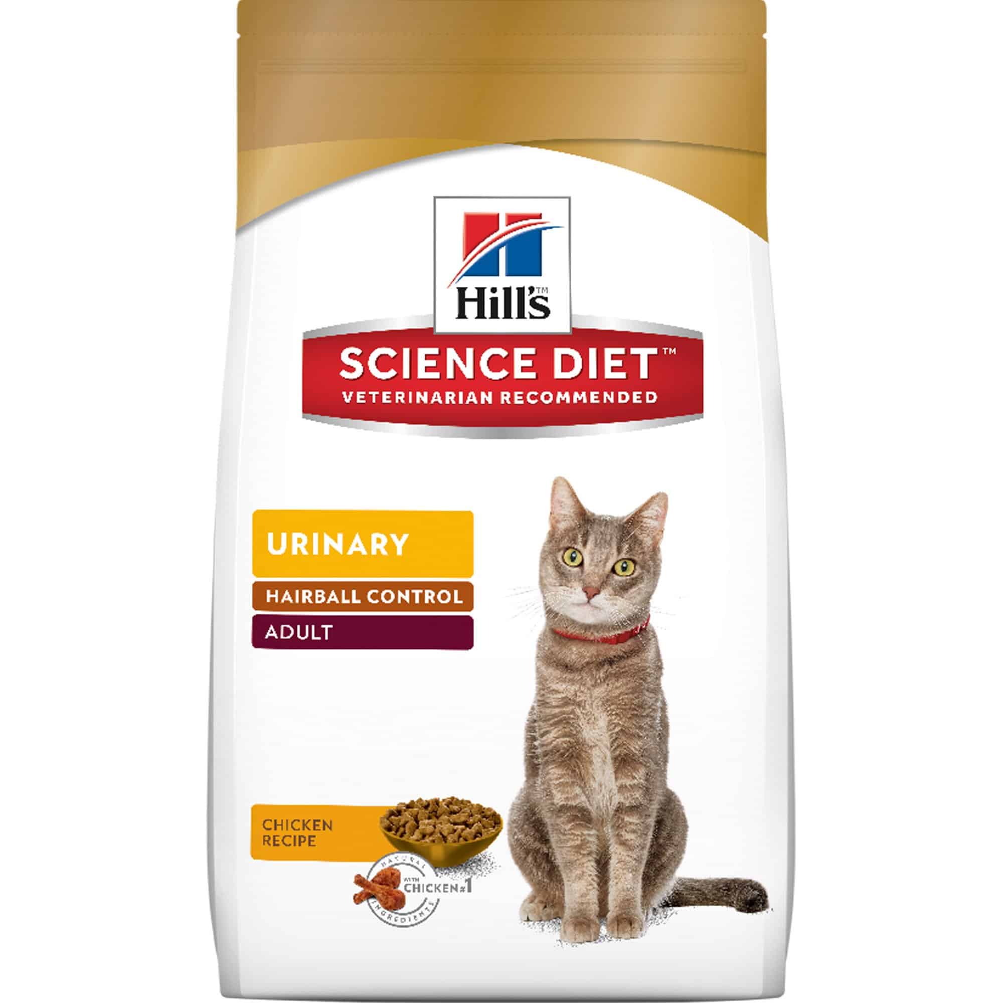 Science Diet Urinary Hairball Control Adult 3.5lb