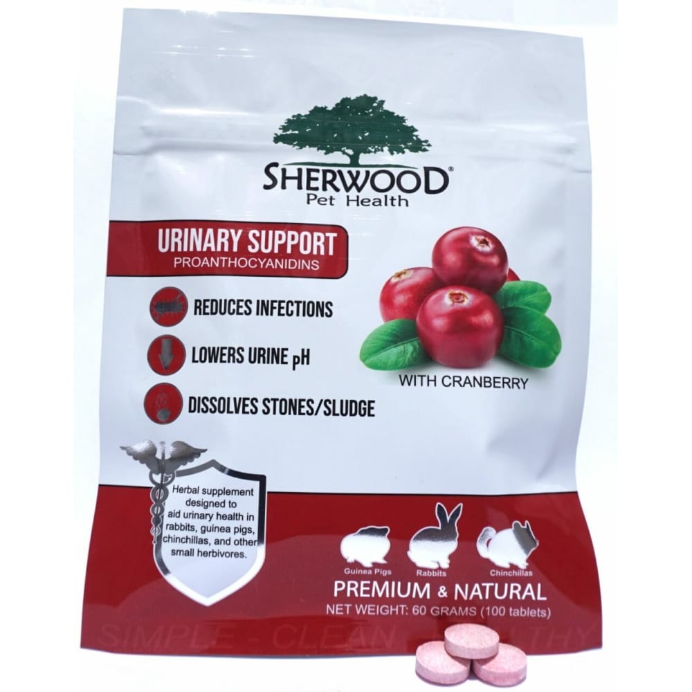 Sherwood Pet Health Urinary Support Tablet For Rabbits