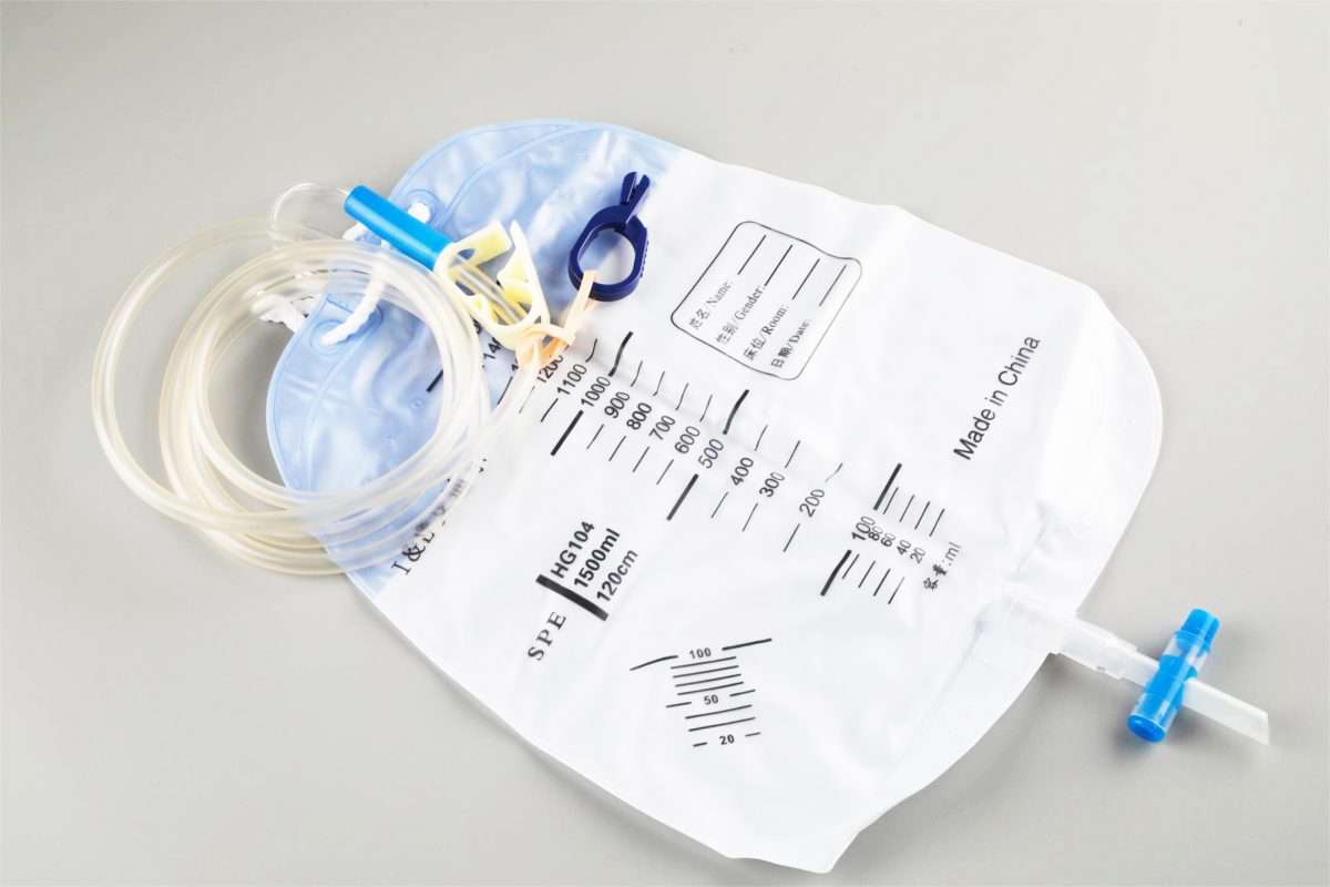 Sterile normal adult 2000ml Disposable Urine Collection Bag China ...