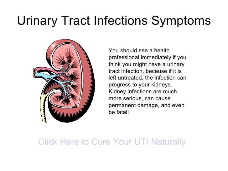 Urinary Tract Infections Symptoms