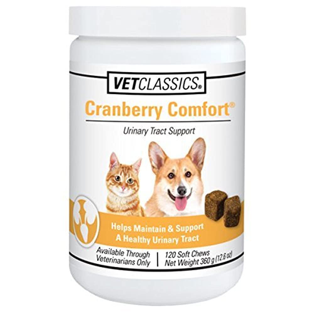 Vet Classics Cranberry Comfort Urinary Tract for Dogs &  Cats, Cranberry ...